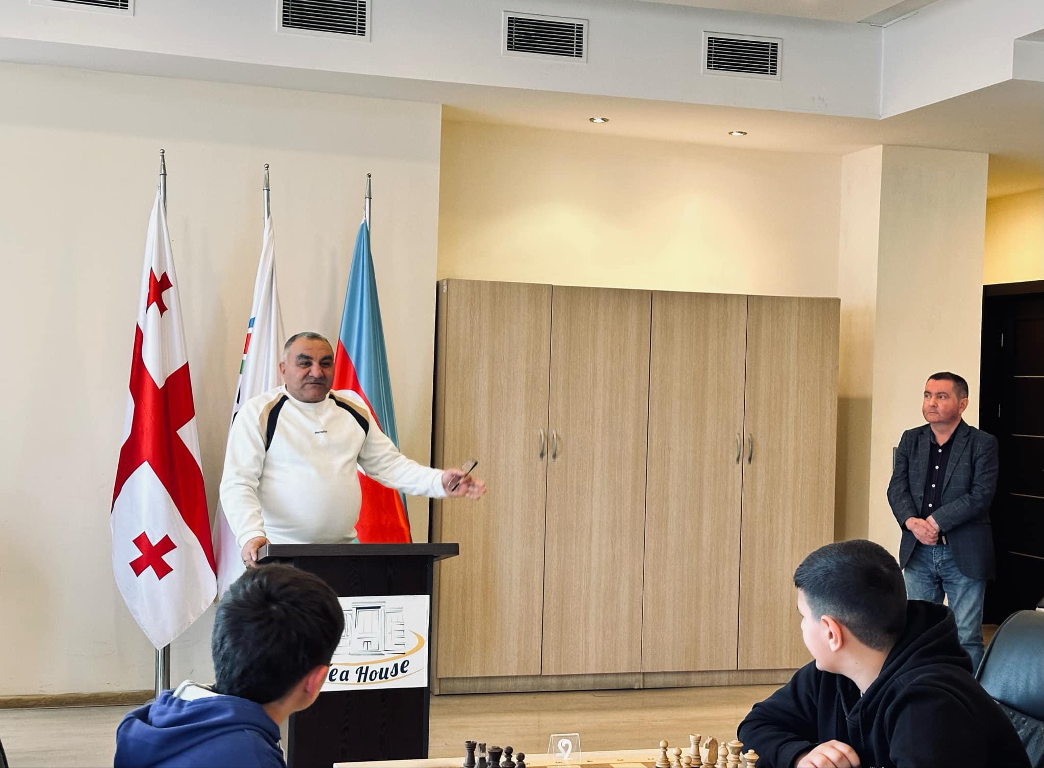 The "Marneuli Cup" in chess among children and teenagers was held at the Tea House