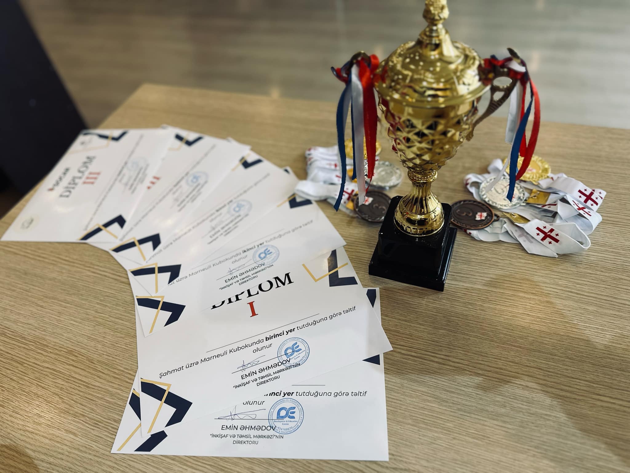The "Marneuli Cup" in chess among children and teenagers was held at the Tea House