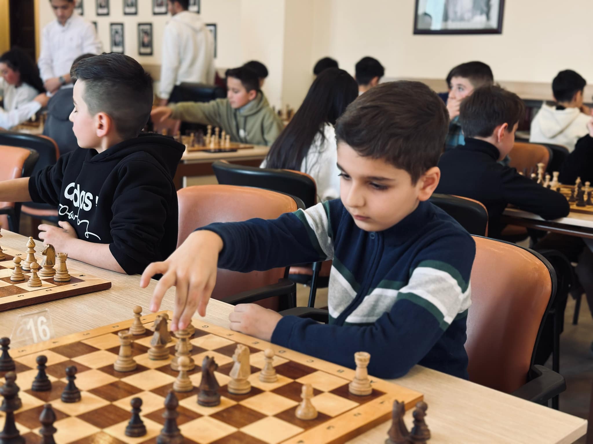 The "Marneuli Cup" in chess among children and teenagers was held at the Tea House