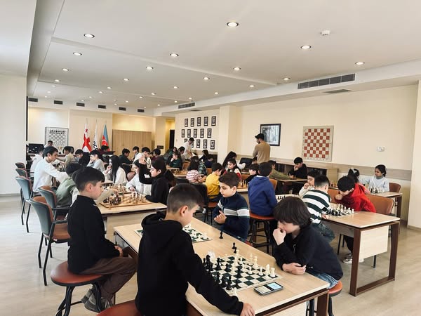 The "Marneuli Cup" in chess among children and teenagers was held at the Tea House