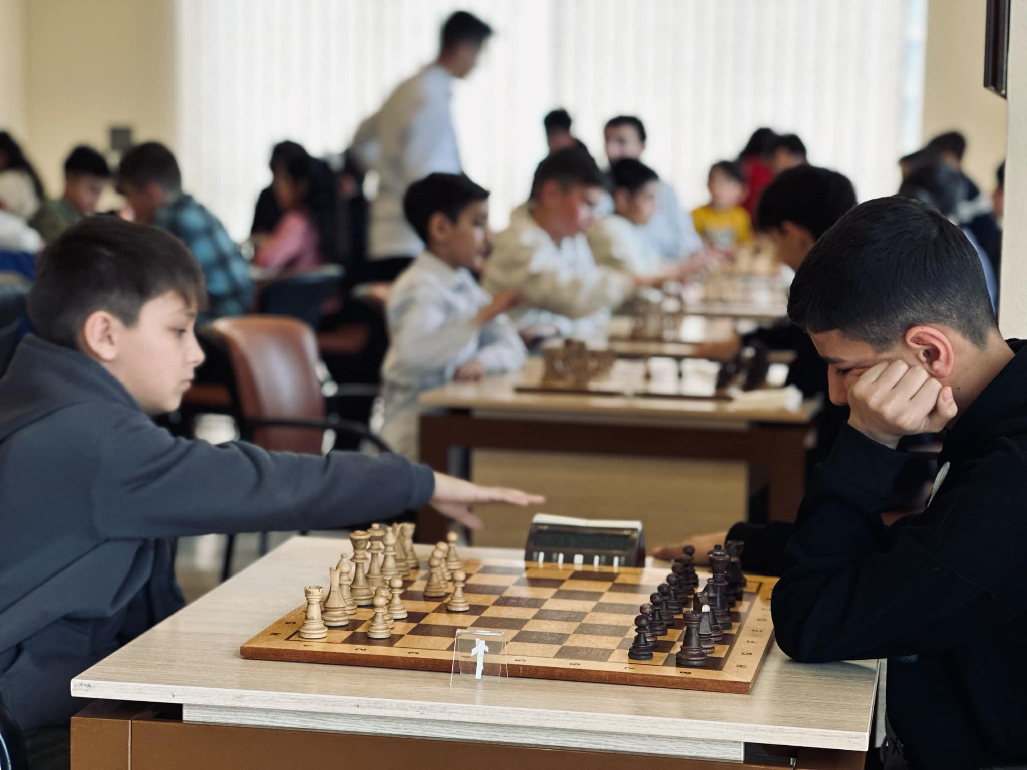 The "Marneuli Cup" in chess among children and teenagers was held at the Tea House