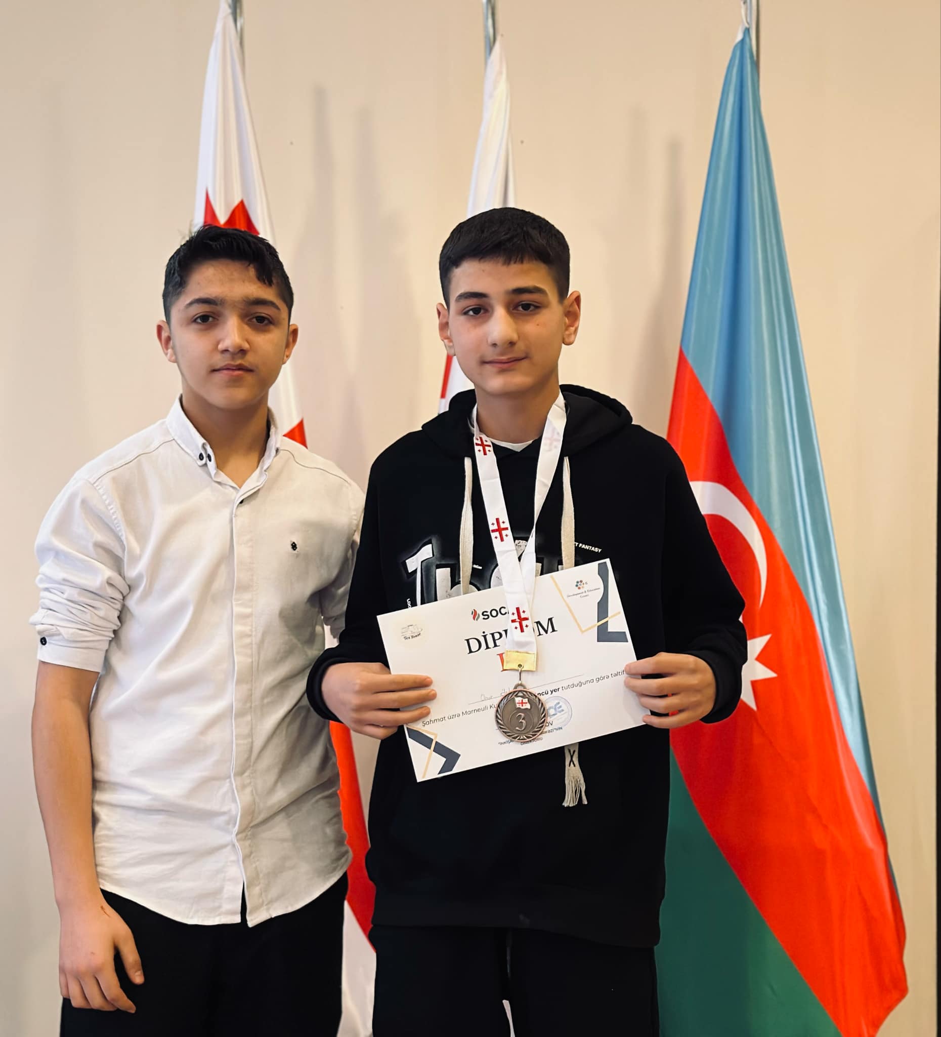 The "Marneuli Cup" in chess among children and teenagers was held at the Tea House