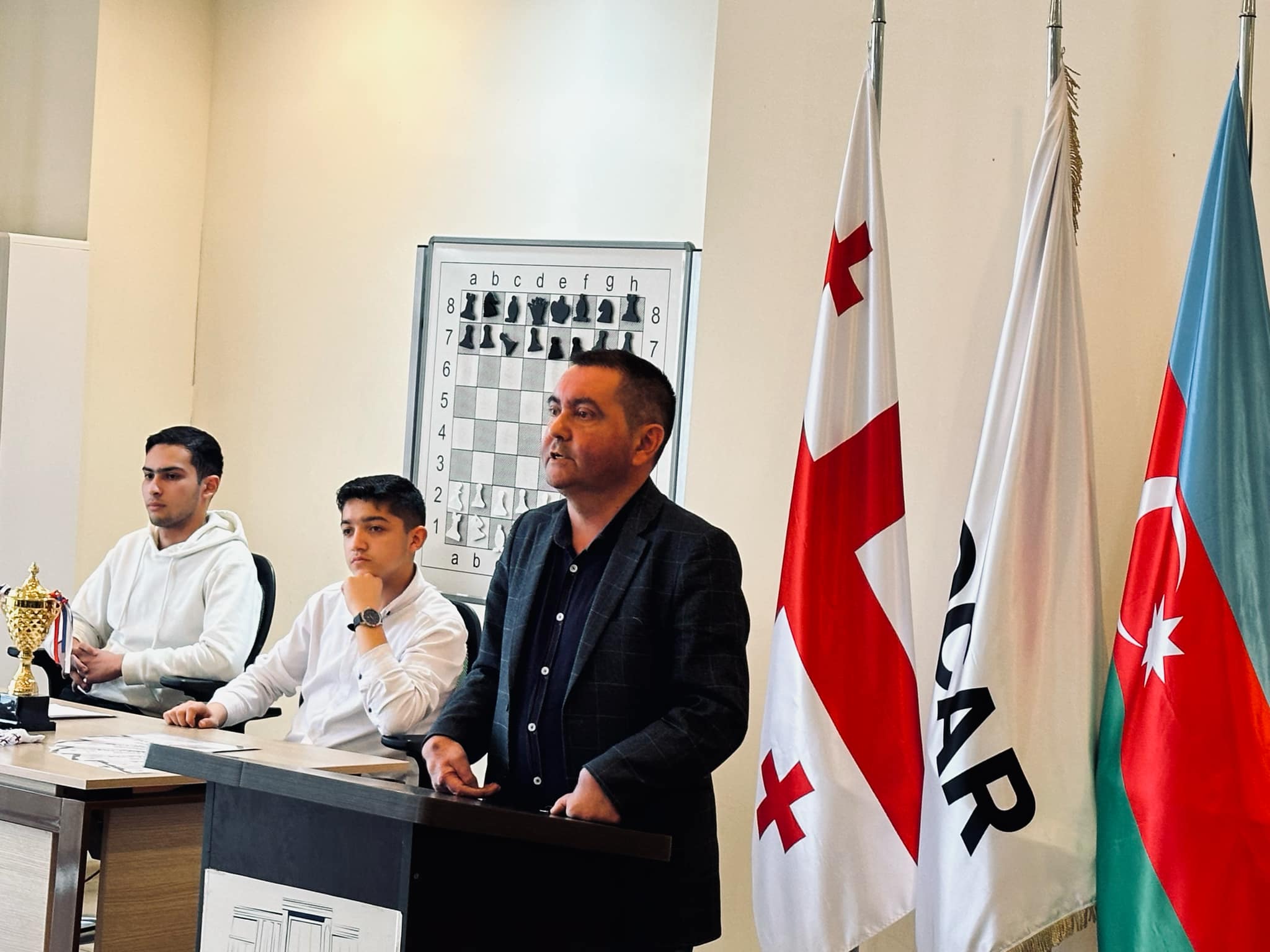 The "Marneuli Cup" in chess among children and teenagers was held at the Tea House