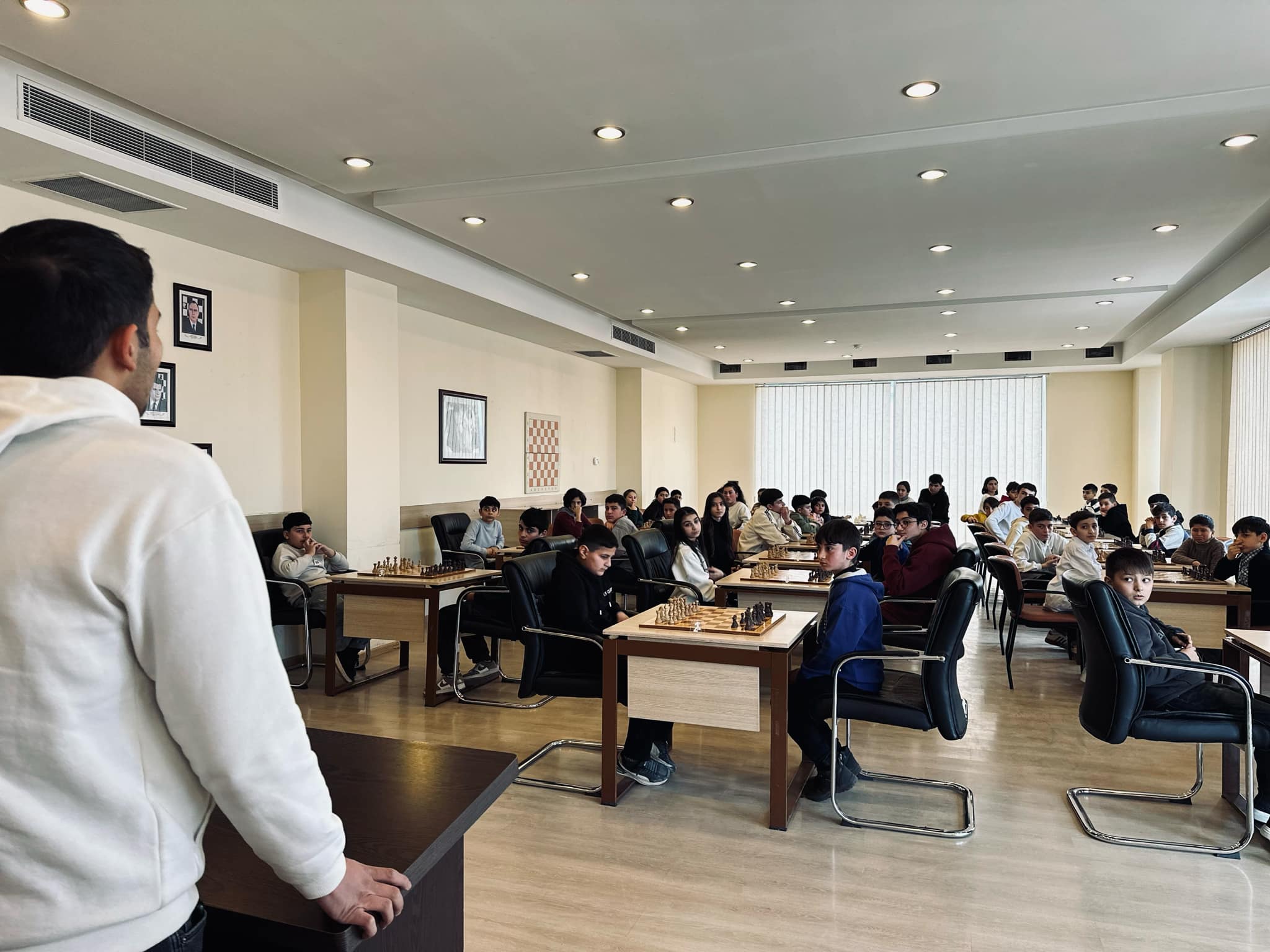The "Marneuli Cup" in chess among children and teenagers was held at the Tea House