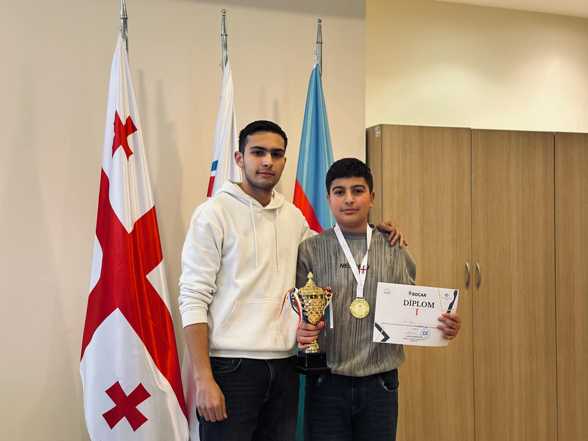 The "Marneuli Cup" in chess among children and teenagers was held at the Tea House