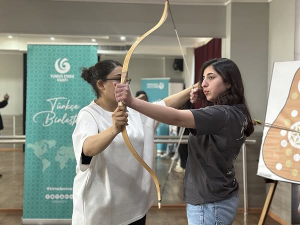 The "Traditional Turkish Archery" course has started as part of the "Kemankeş" project
