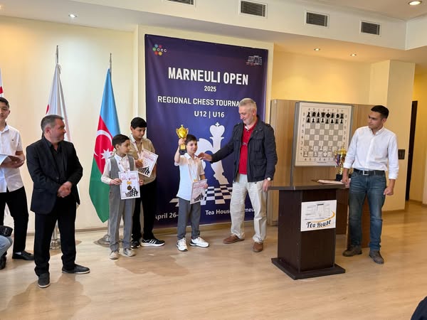 Tea House chess player Rafael Bayramov wins Kvemo Kartli Chess Championship