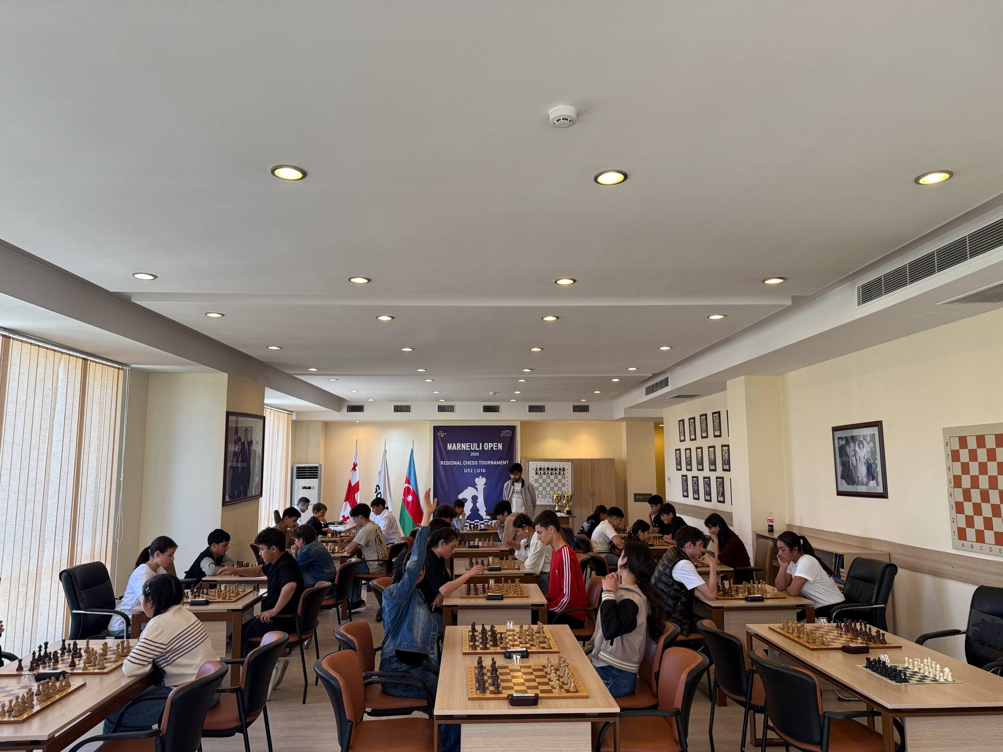 "Marneuli Open 2025" chess tournament launched at Tea House