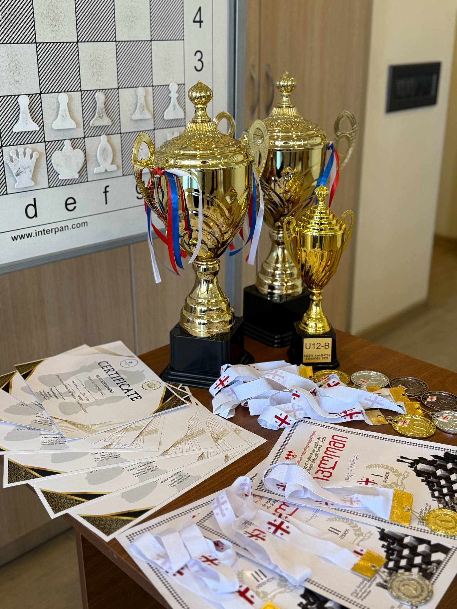 "Marneuli Open 2025" chess tournament launched at Tea House