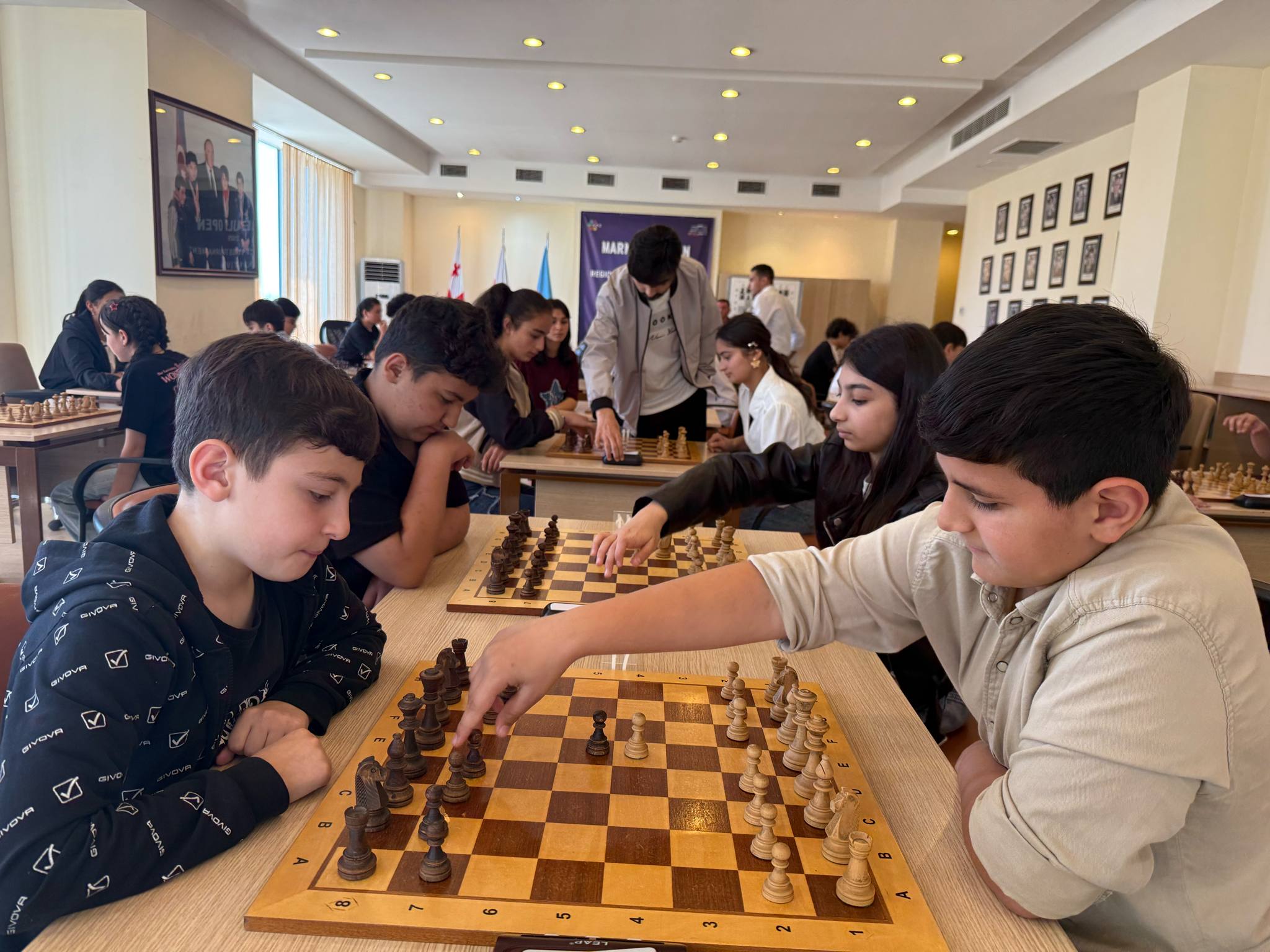 "Marneuli Open 2025" chess tournament launched at Tea House