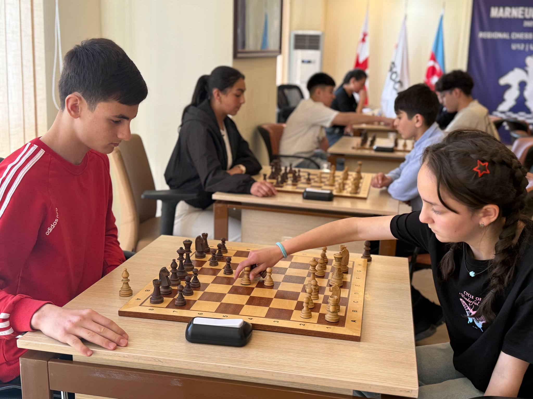 "Marneuli Open 2025" chess tournament launched at Tea House