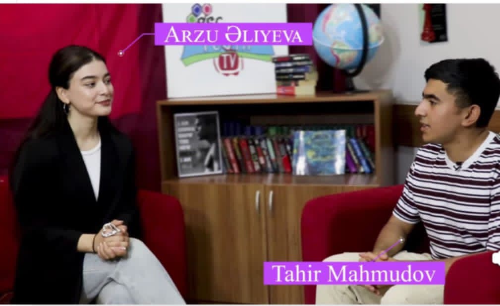 Interview with Tahir Mahmudov, winner of the Genc TV/Youth TV- FLEX program