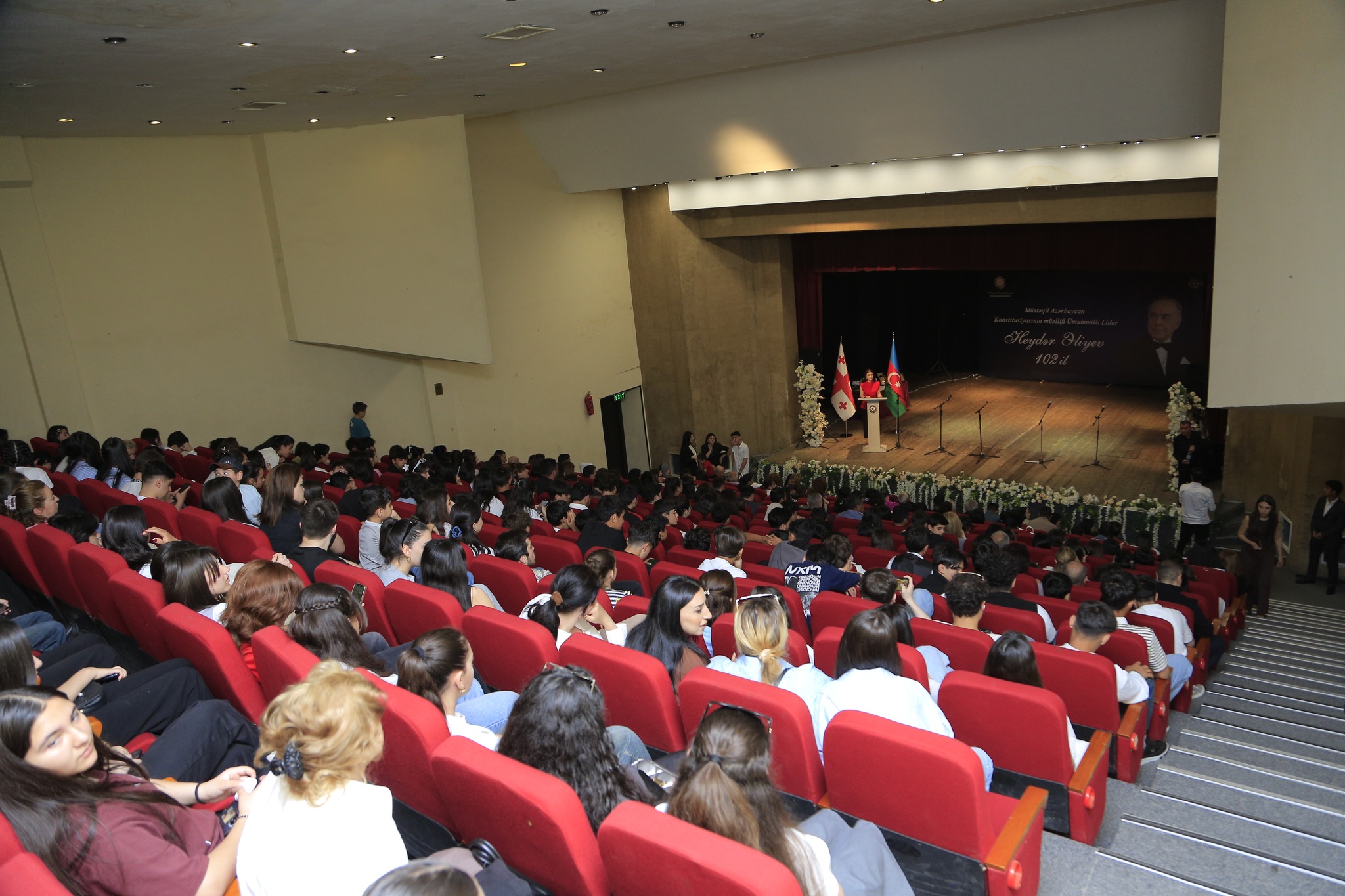 An event dedicated to the 102nd anniversary of the birth of the national leader Heydar Aliyev was held under the theme "National Leader Heydar Aliyev, the author of the Constitution of Independent Azerbaijan - 102 years"