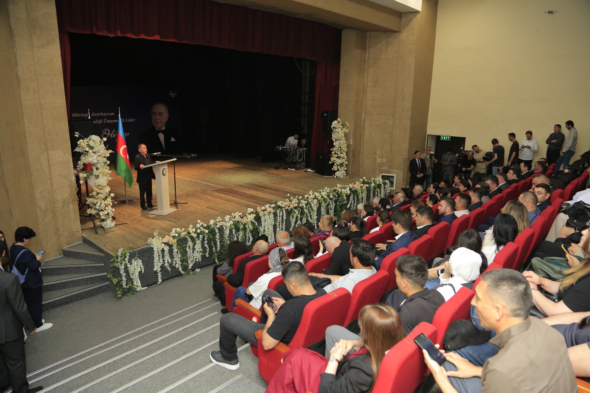 An event dedicated to the 102nd anniversary of the birth of the national leader Heydar Aliyev was held under the theme "National Leader Heydar Aliyev, the author of the Constitution of Independent Azerbaijan - 102 years"