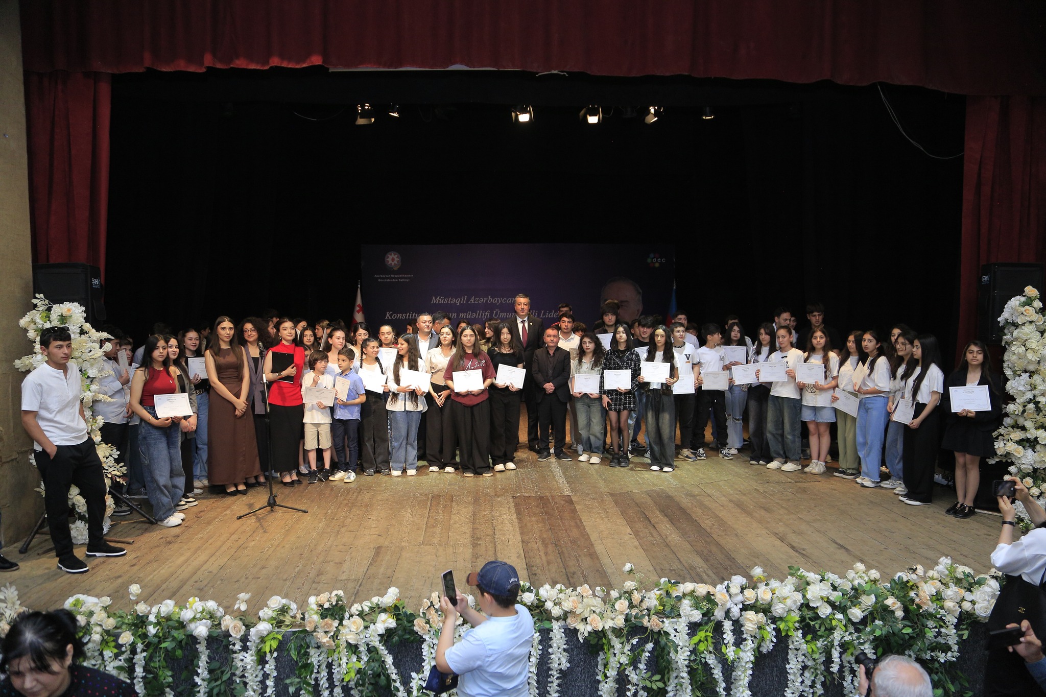 Video clip from the event dedicated to the 102nd anniversary of the birth of national leader Heydar Aliyev
