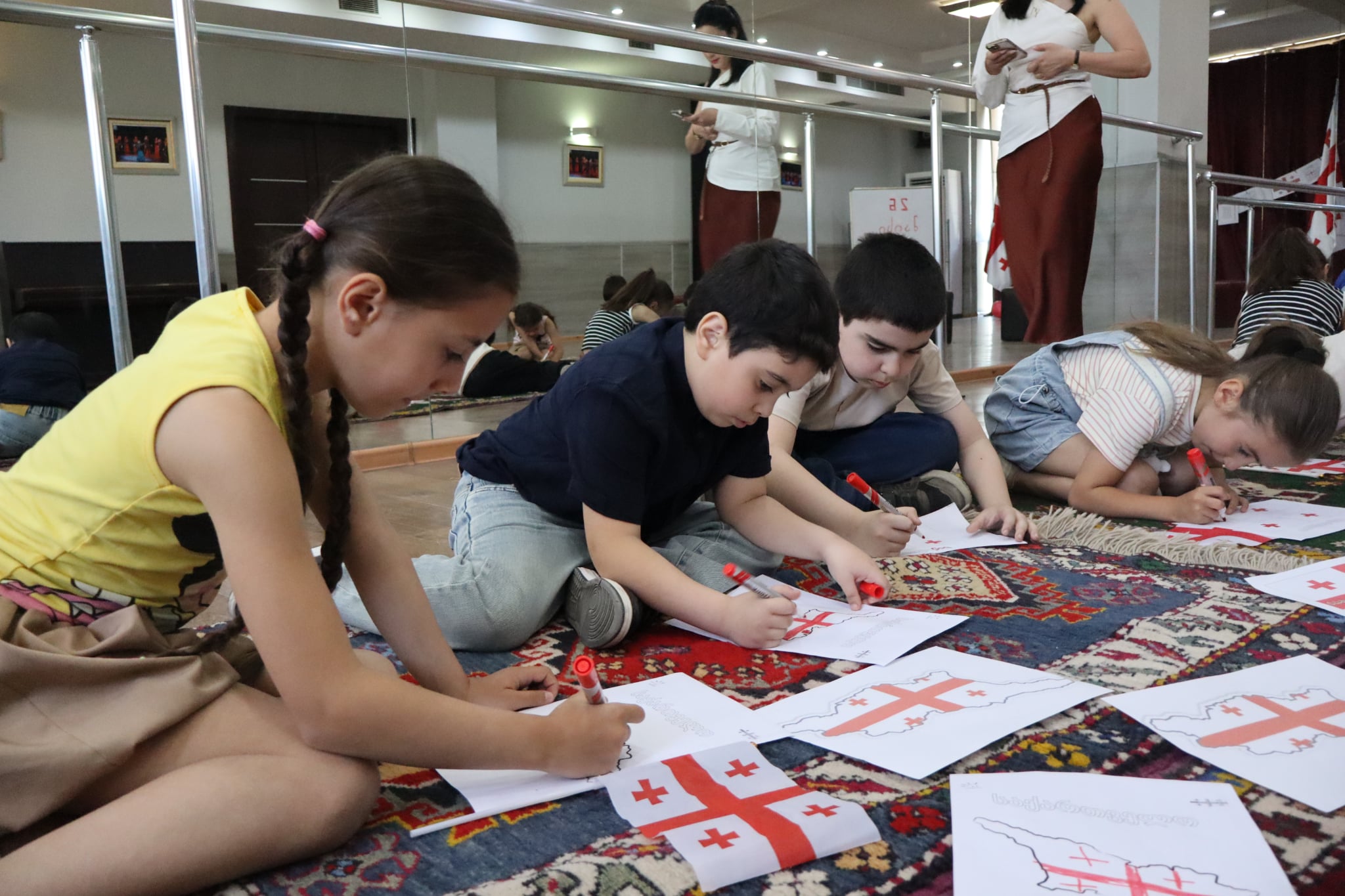 An event dedicated to Georgia's Independence Day was held at Tea House