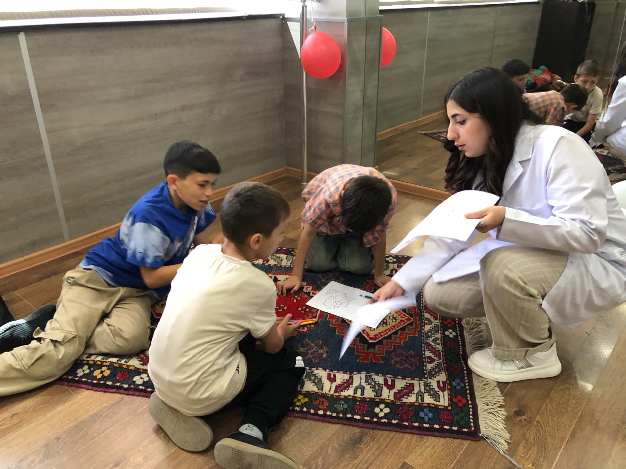 The next training of the "Bright Smile" project was held for children at Tea House