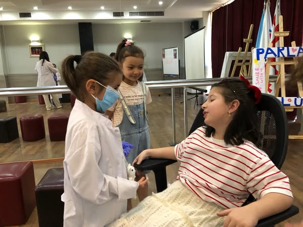 The next training of the "Bright Smile" project was held for children at Tea House