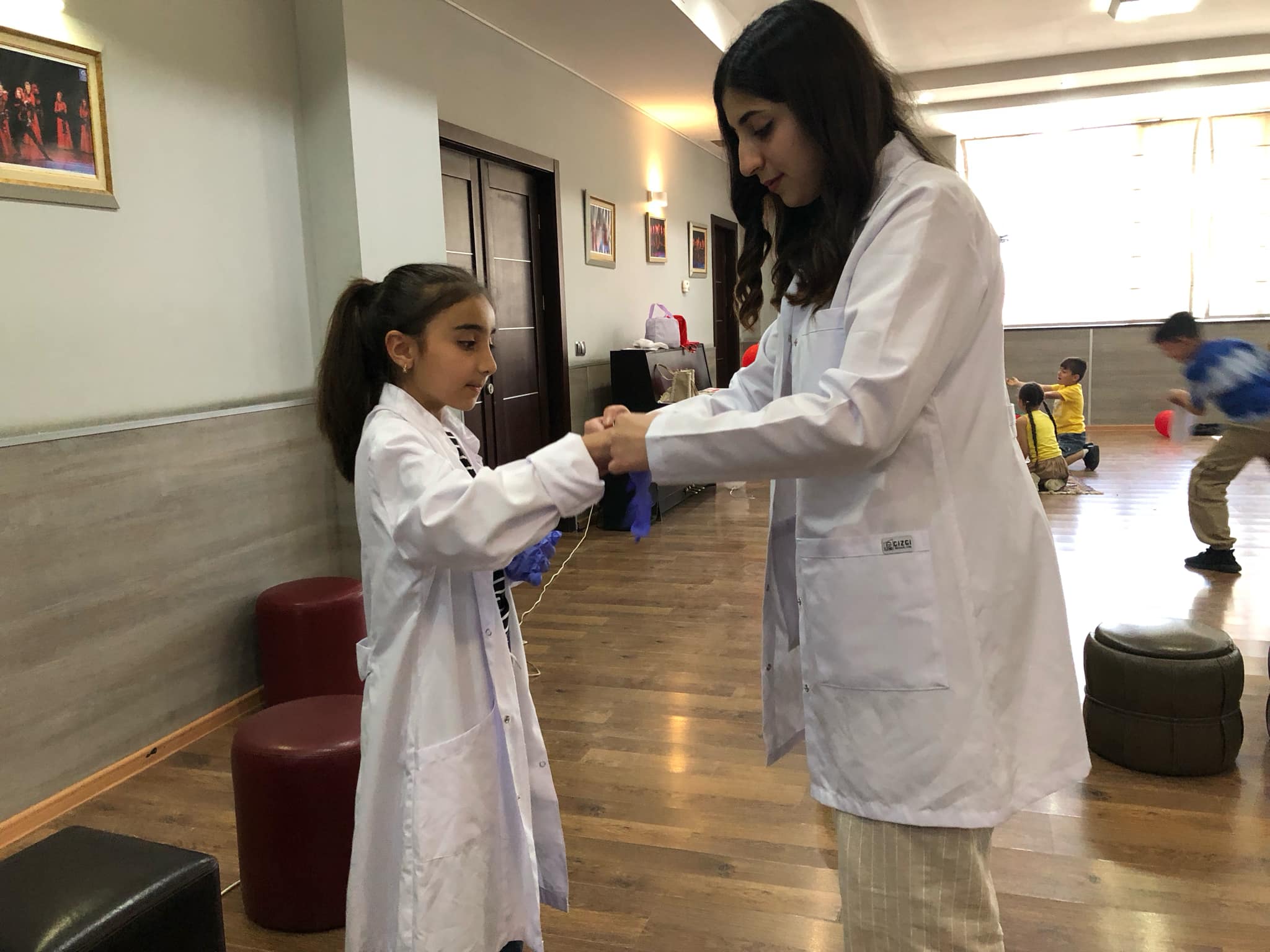 The next training of the "Bright Smile" project was held for children at Tea House