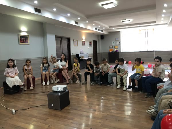 The next training of the "Bright Smile" project was held for children at Tea House