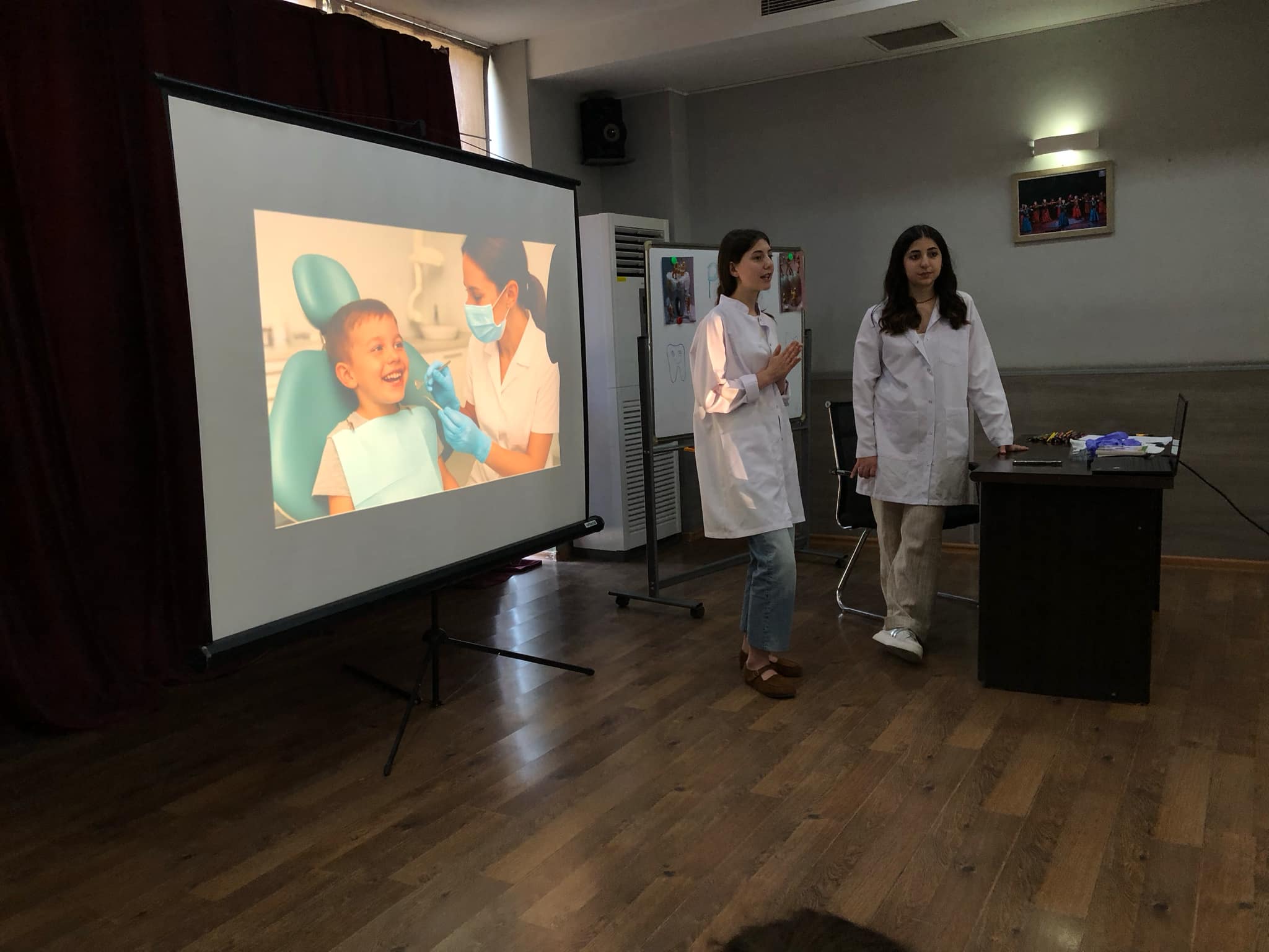The next training of the "Bright Smile" project was held for children at Tea House