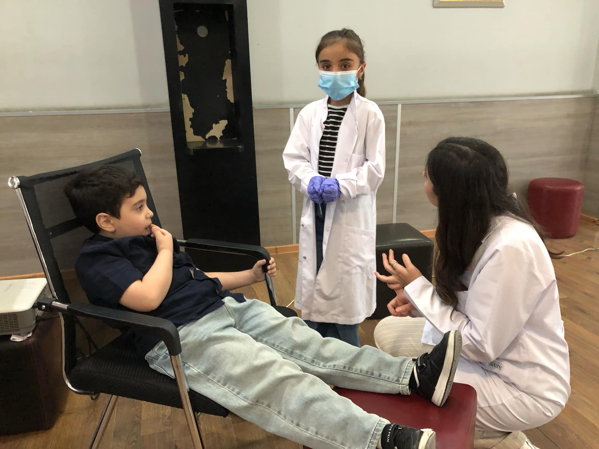 The next training of the "Bright Smile" project was held for children at Tea House