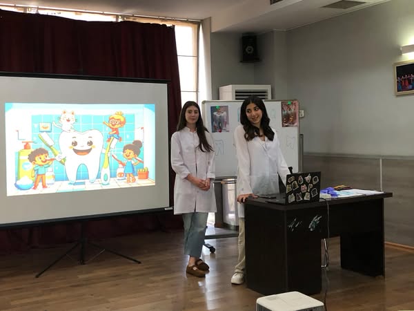 The next training of the "Bright Smile" project was held for children at Tea House