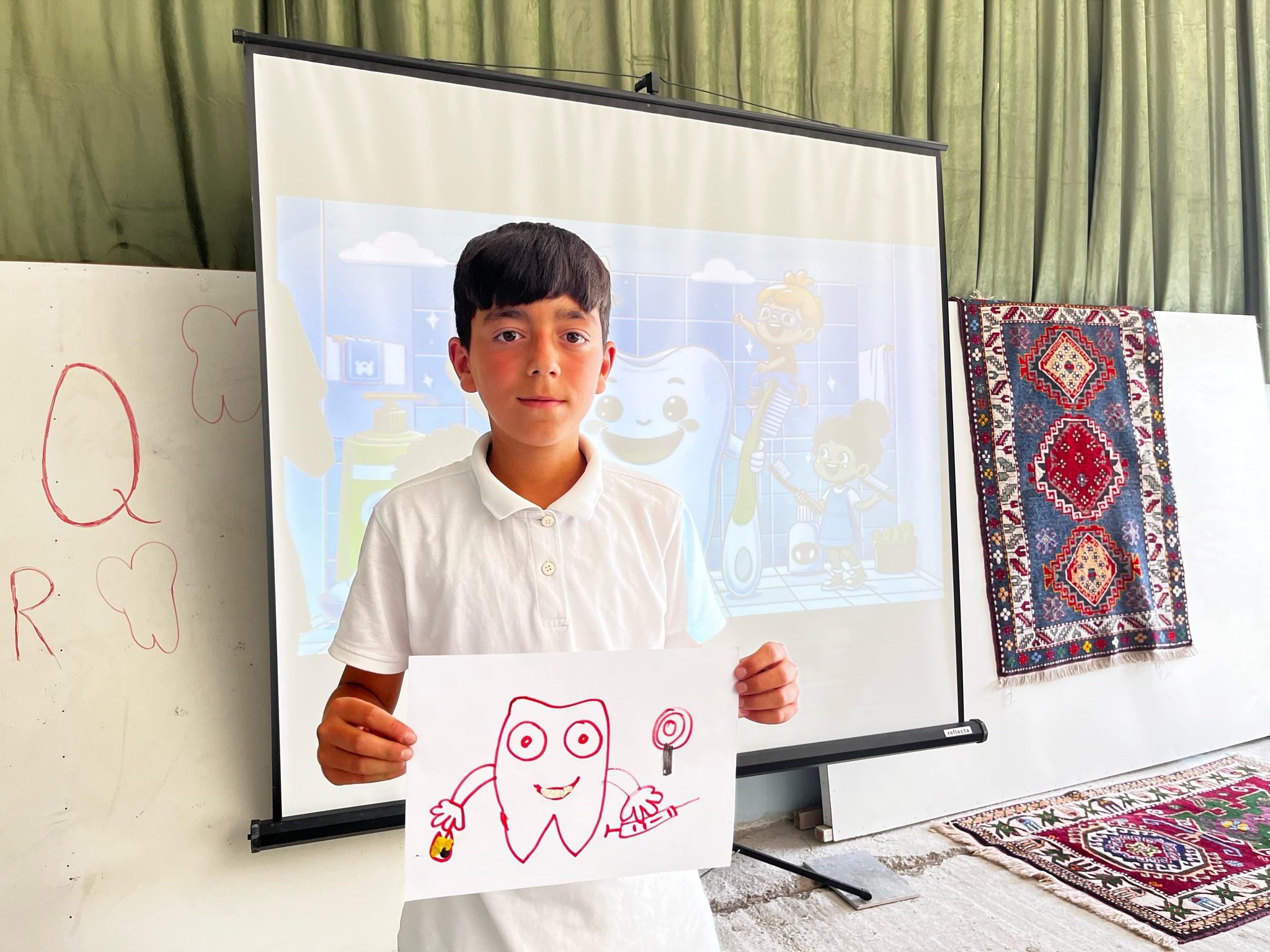 The next trainings of the "Bright Smile" project were held at the "Saral Development and Education Center"