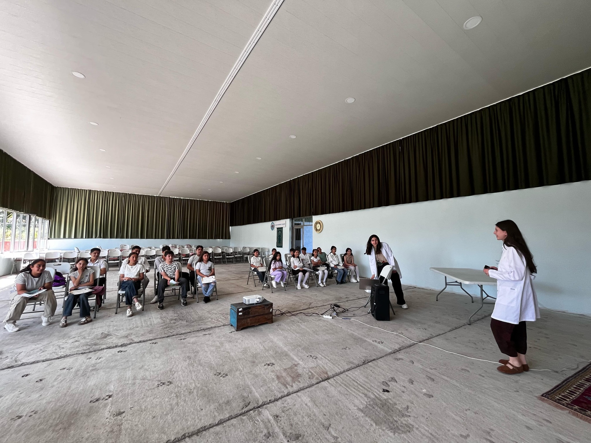 The next trainings of the "Bright Smile" project were held at the "Saral Development and Education Center"
