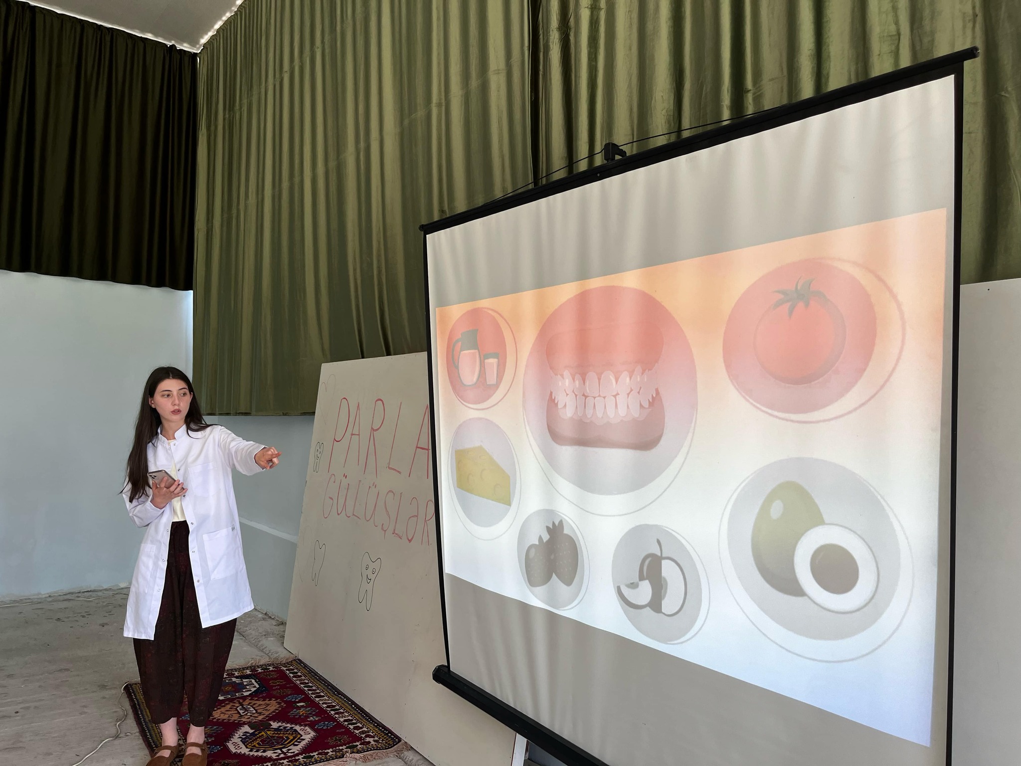 The next trainings of the "Bright Smile" project were held at the "Saral Development and Education Center"