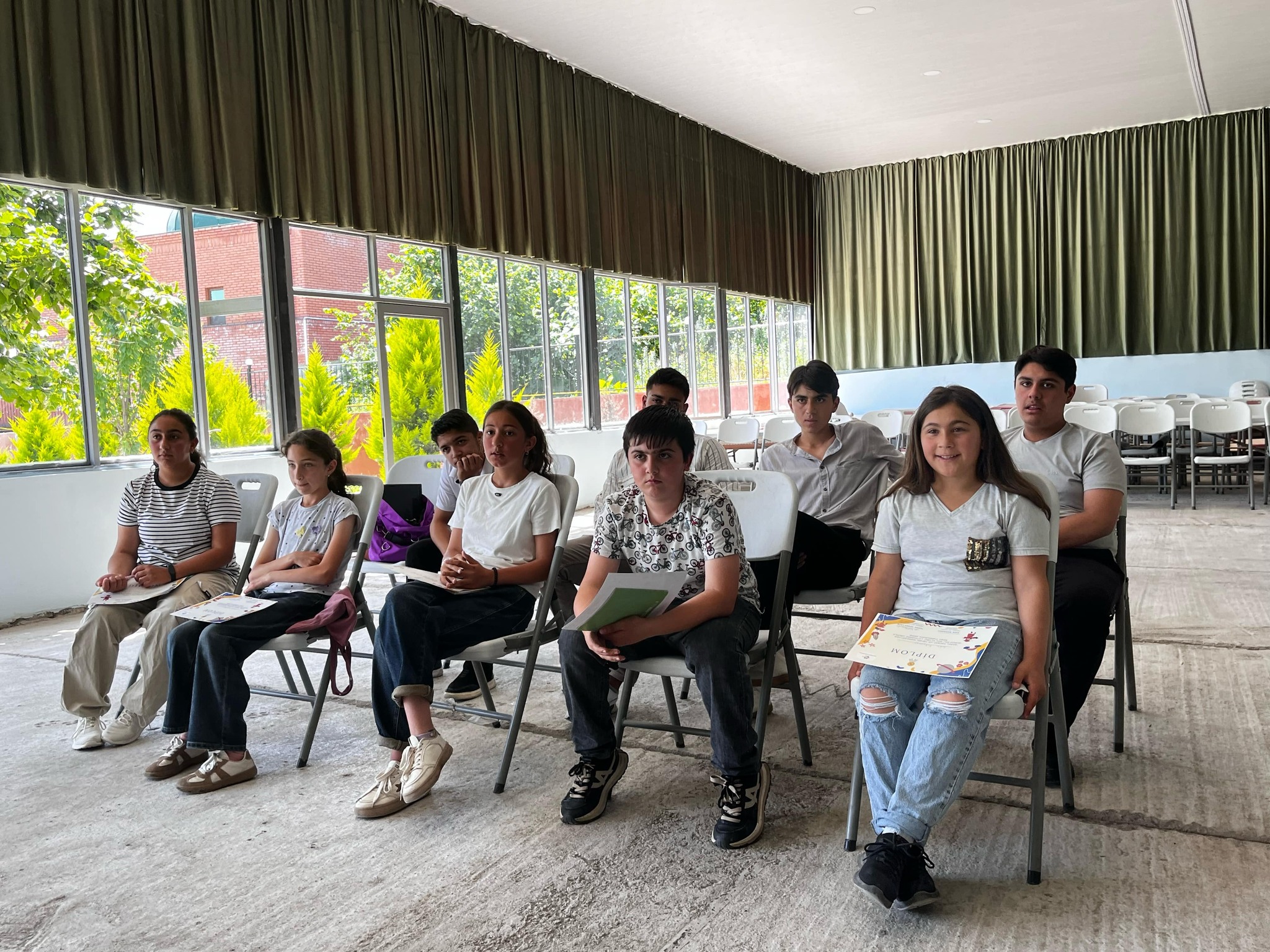The next trainings of the "Bright Smile" project were held at the "Saral Development and Education Center"