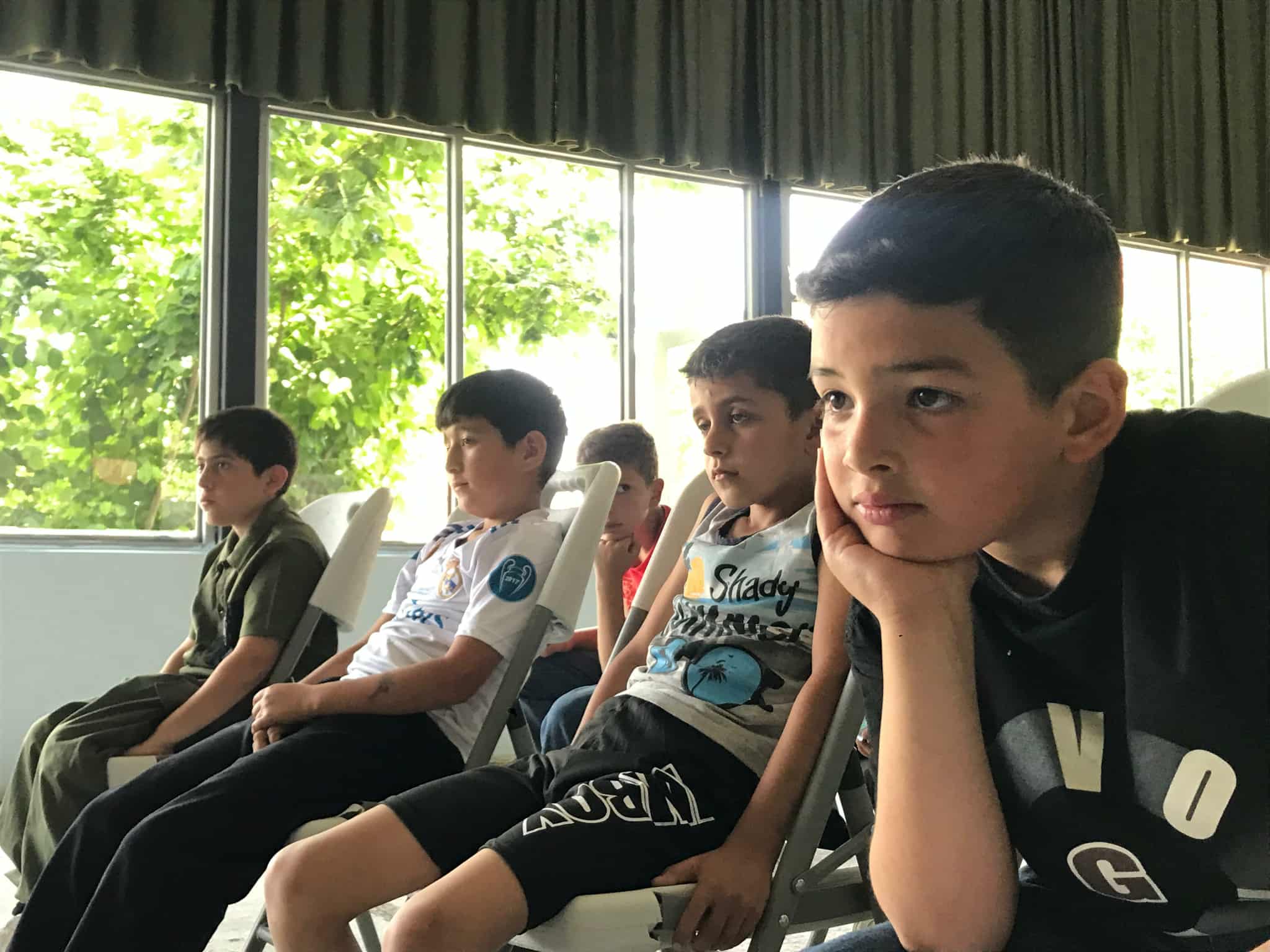An event was held at the "SARAL Development and Education Center" as part of the project "Fairytale Nights"