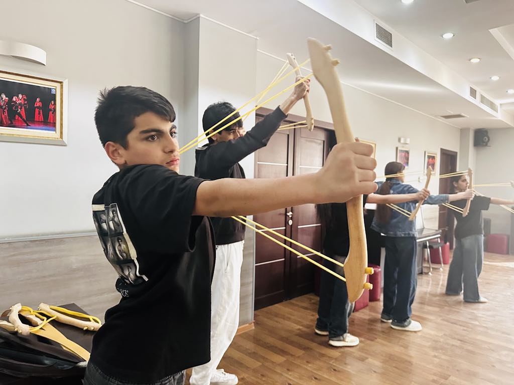 The next archery training course was held at Tea House within the framework of the "Kemankesh" project