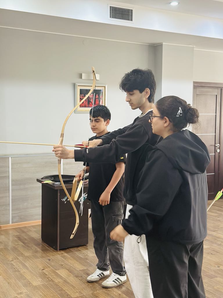 The next archery training course was held at Tea House within the framework of the "Kemankesh" project