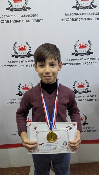 "Tea House" chess player Rafael Bayramov achieved a FIDE rating of 1490