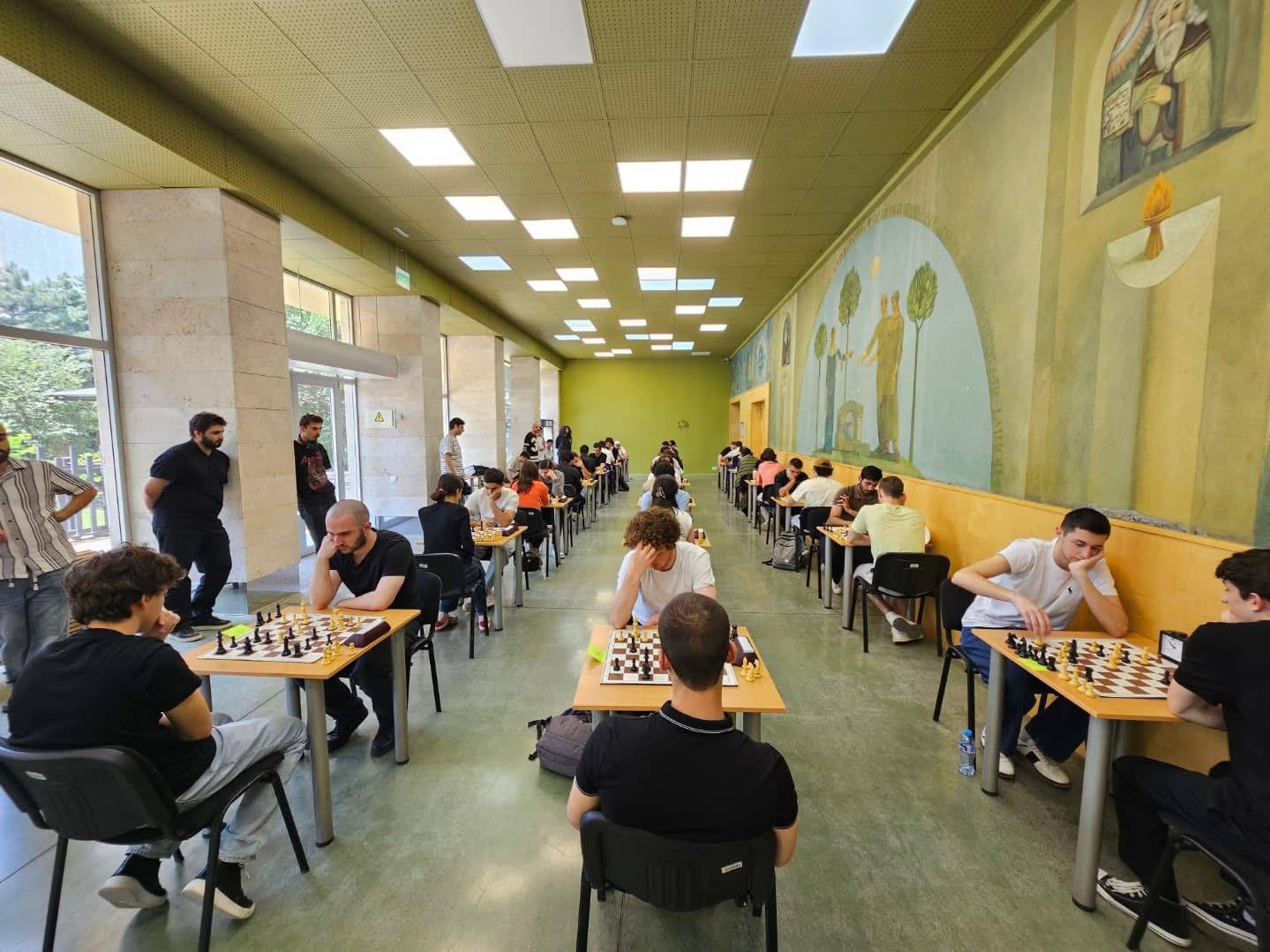 Gasim Aliyev, a young chess player from "Tea House", a preparatory course student, was awarded 2nd place in the "Ilia State University" inter-student chess tournament held in Tbilisi