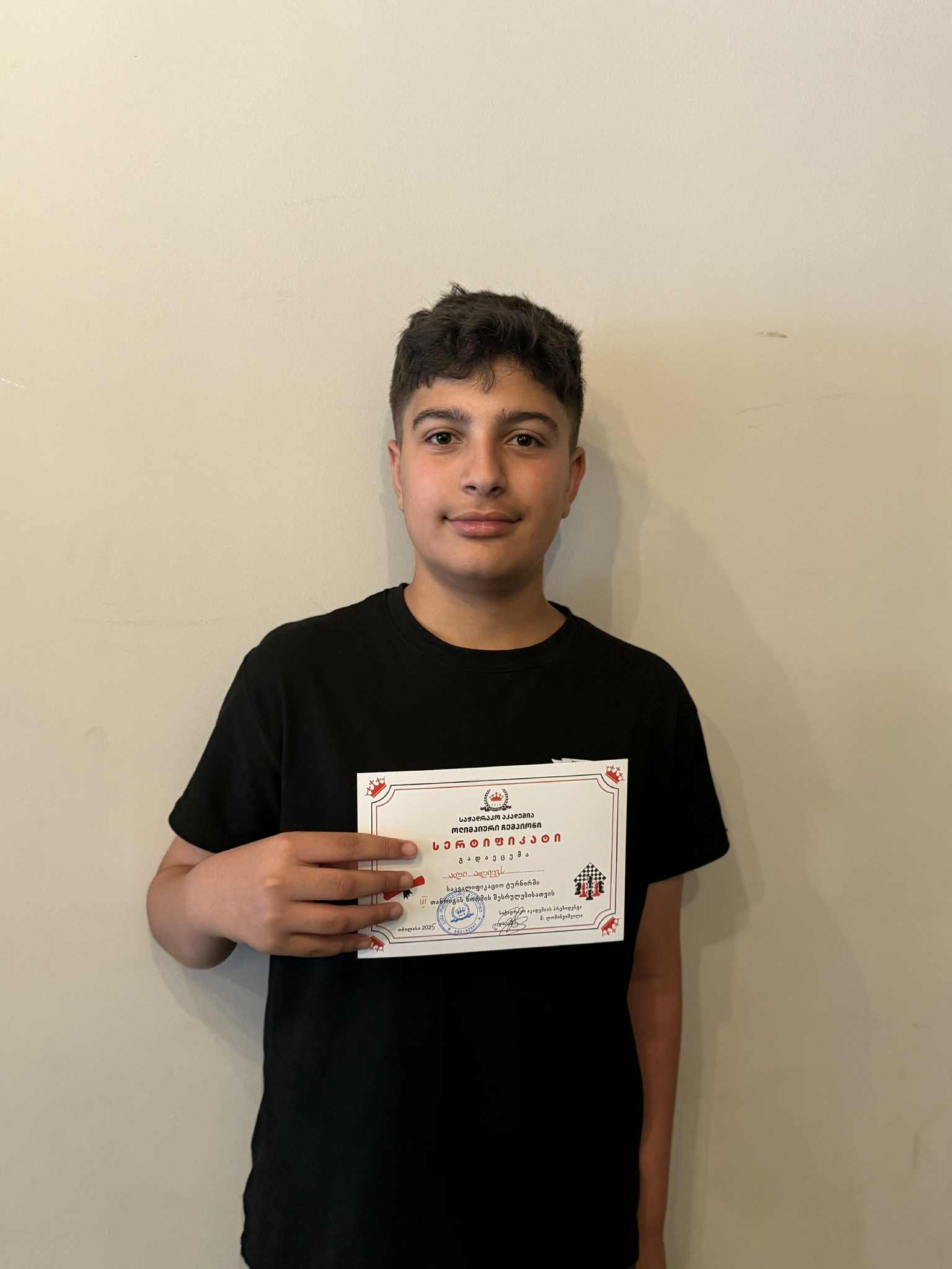 "Tea House" junior chess players successfully participated in the Georgian Chess Federation III degree competitions held in Tbilisi