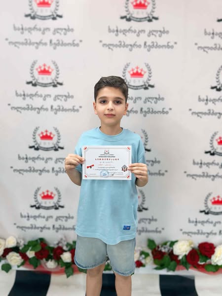 "Tea House" junior chess players successfully participated in the Georgian Chess Federation III degree competitions held in Tbilisi