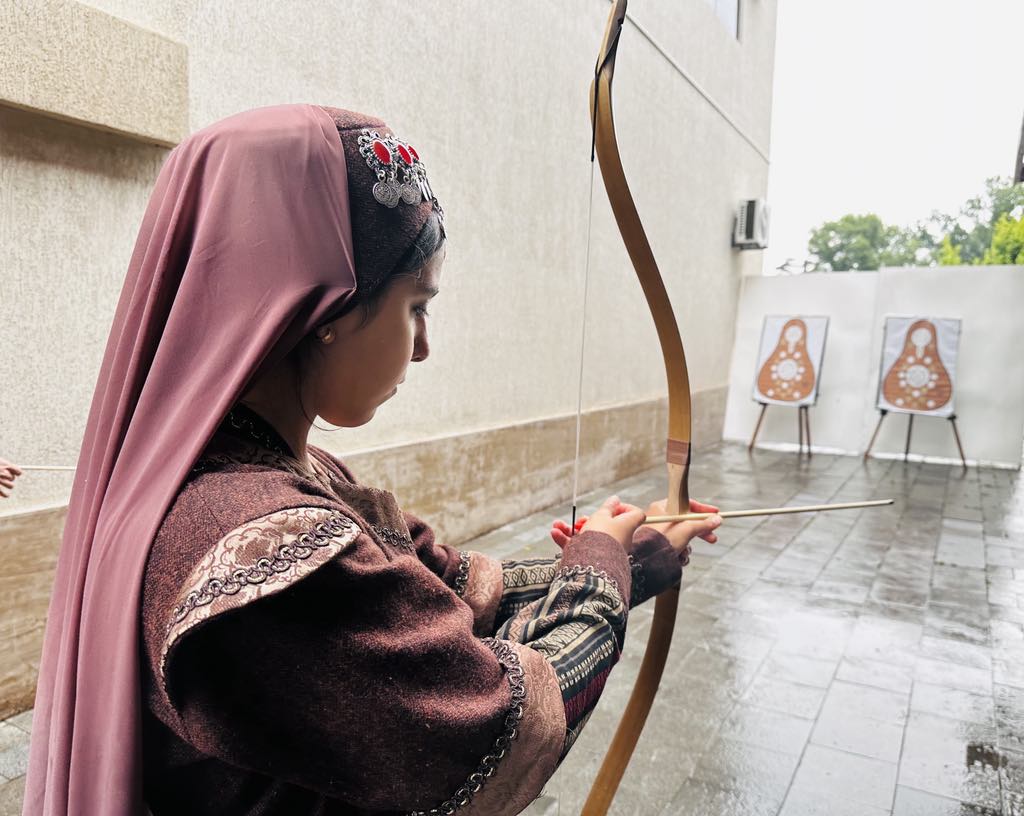The next archery course training was held at the Tea House within the framework of the "Kemankesh" project
