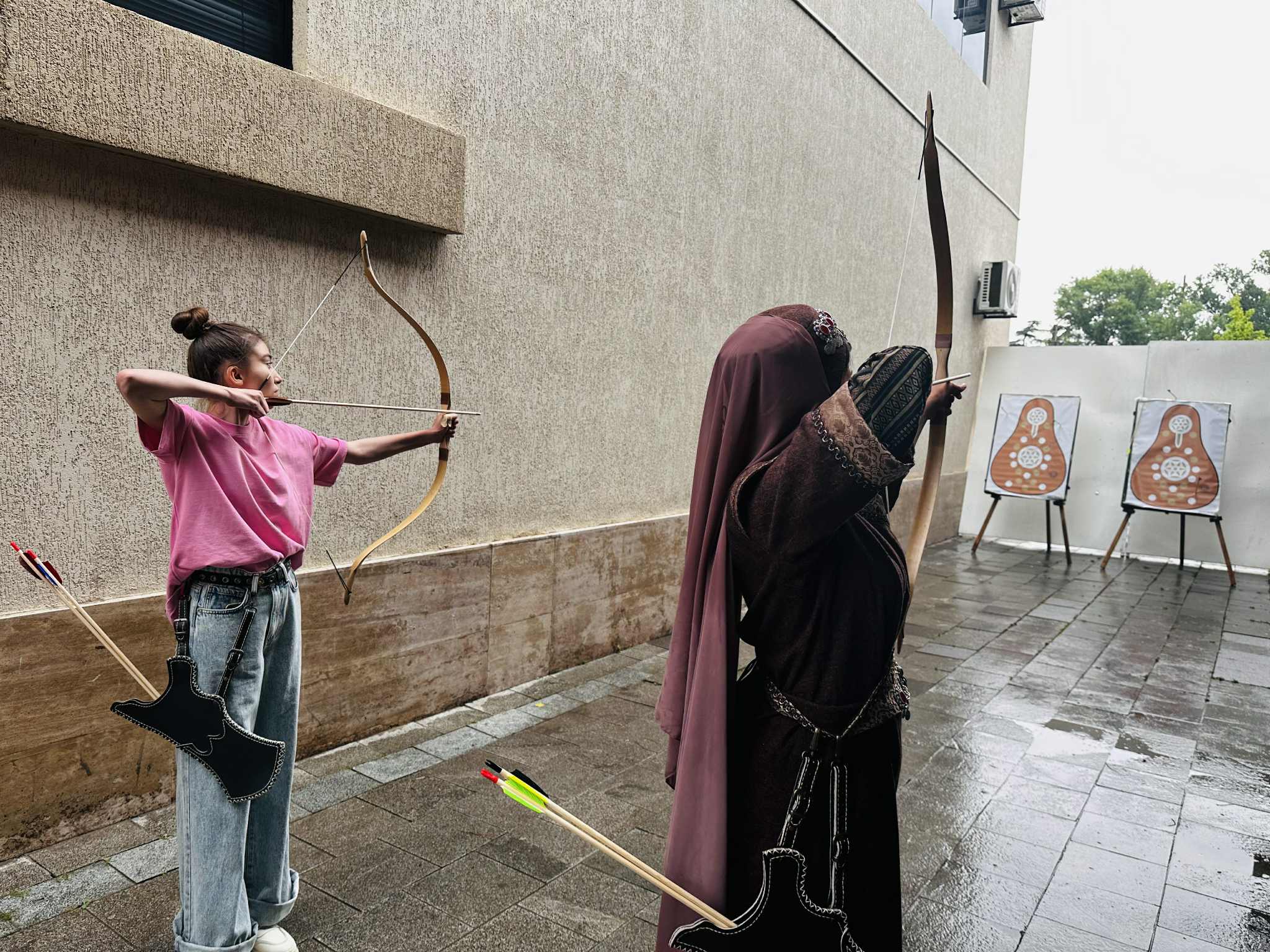 The next archery course training was held at the Tea House within the framework of the "Kemankesh" project