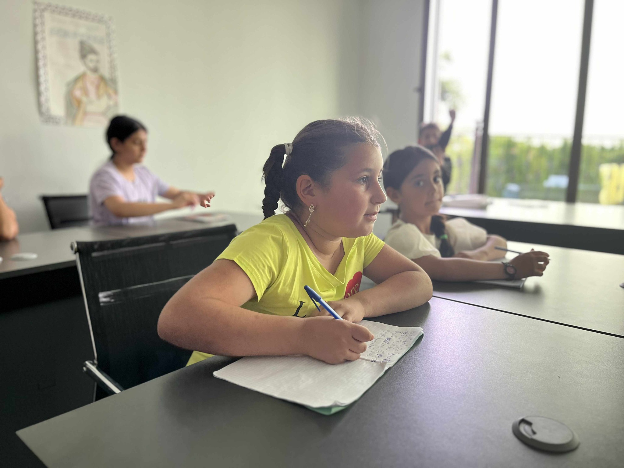 Daily classes at the "SARAL Development and Education Center" continue