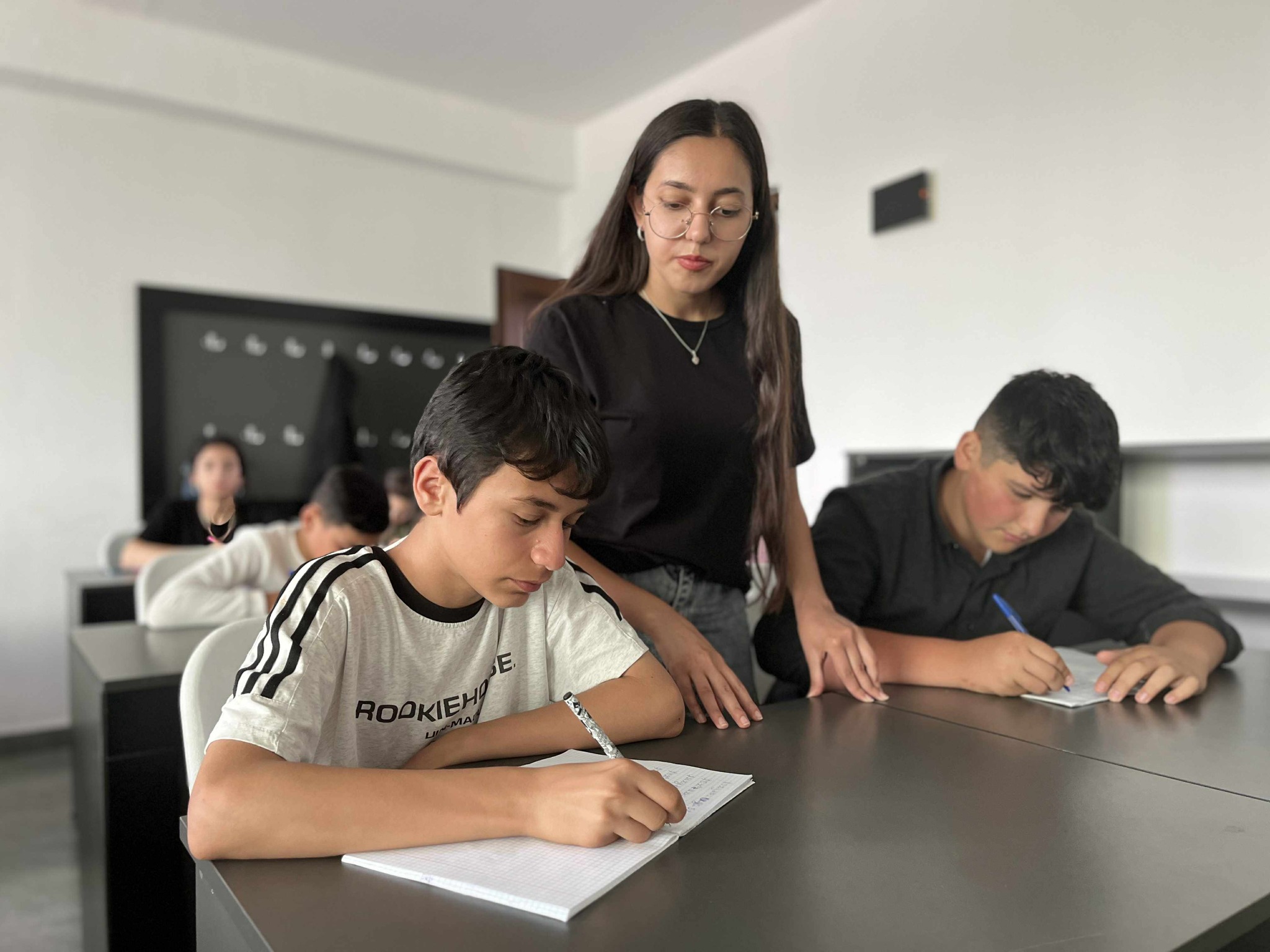 Daily classes at the "SARAL Development and Education Center" continue