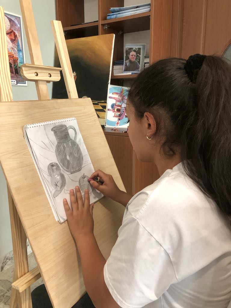 Daily classes at the "SARAL Development and Education Center" continue