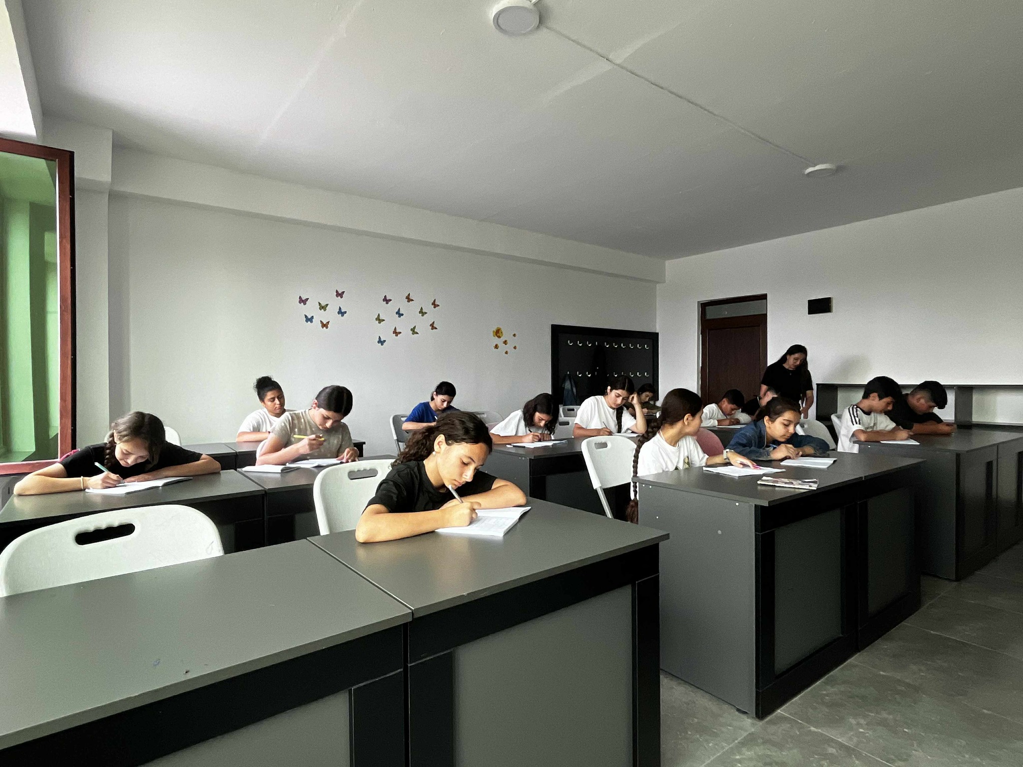 Daily classes at the "SARAL Development and Education Center" continue