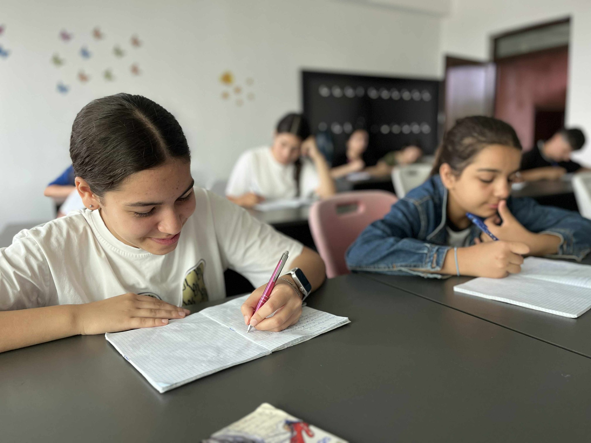 Daily classes at the "SARAL Development and Education Center" continue