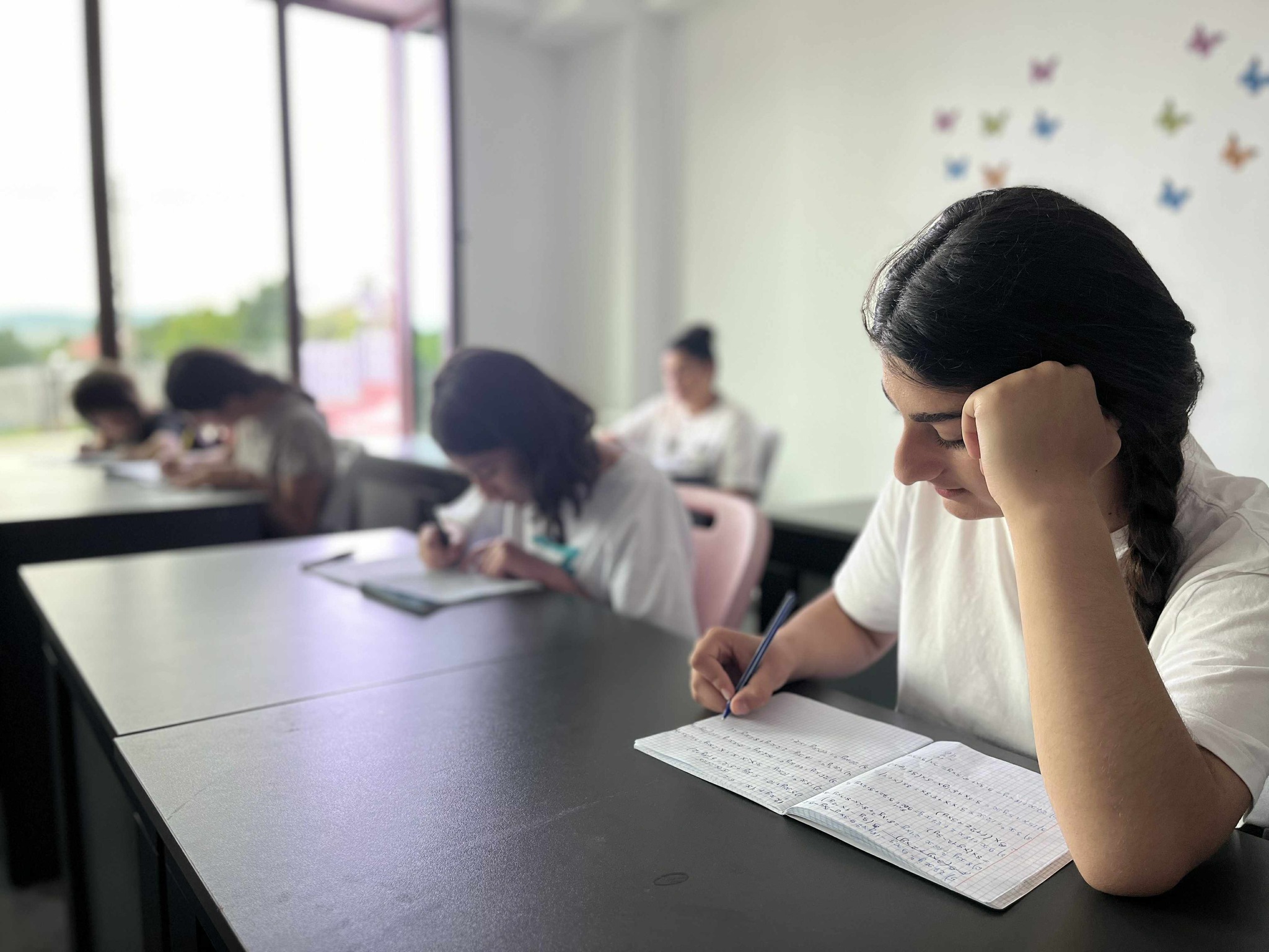 Daily classes at the "SARAL Development and Education Center" continue