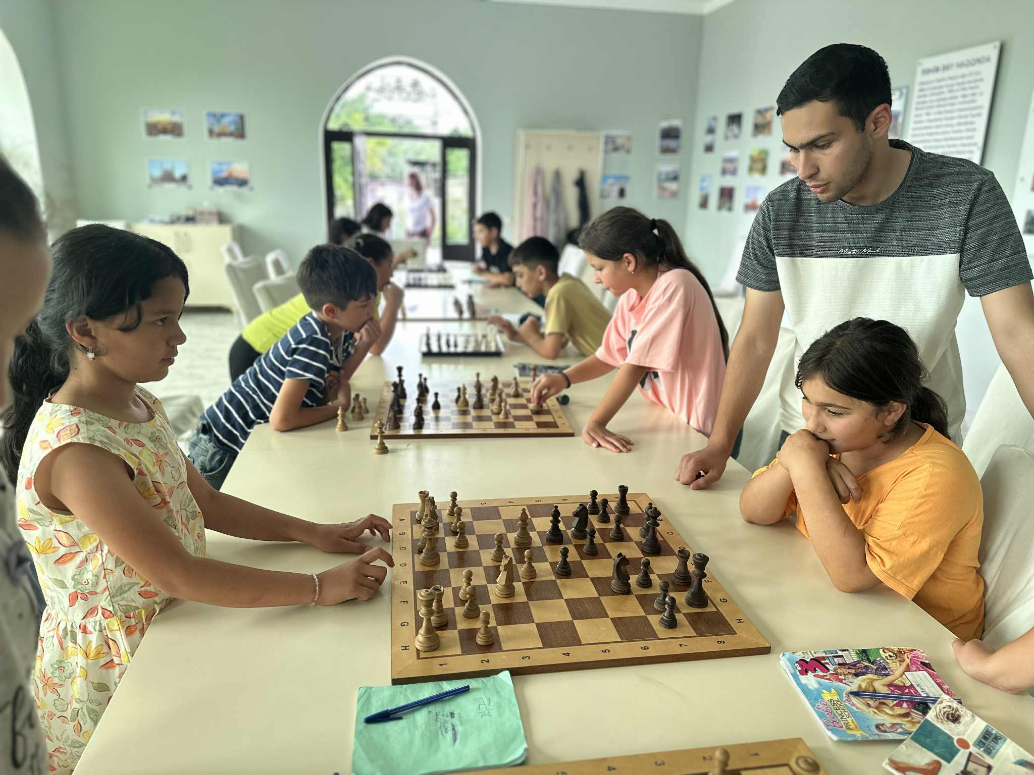 Daily classes at the "SARAL Development and Education Center" continue