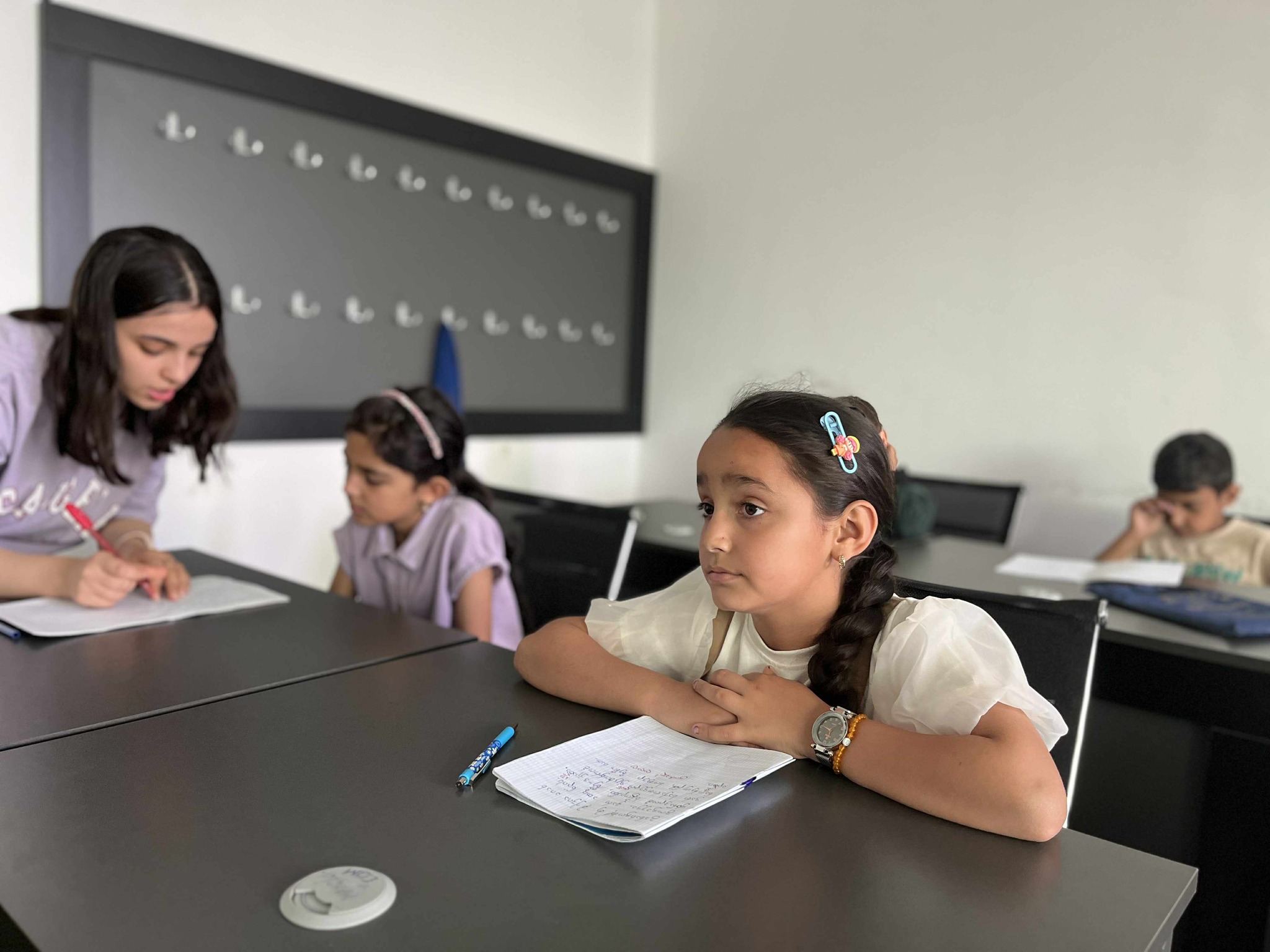 Daily classes at the "SARAL Development and Education Center" continue