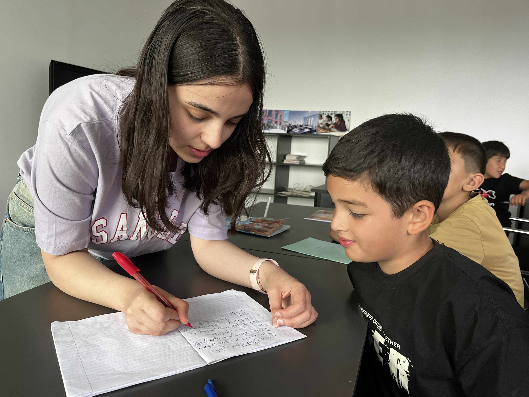 Daily classes at the "SARAL Development and Education Center" continue