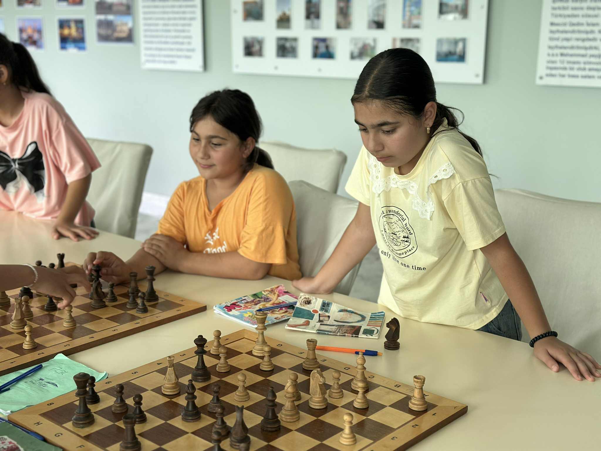 Daily classes at the "SARAL Development and Education Center" continue